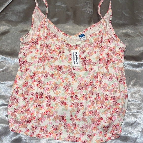 Old Navy Floral Soft Spaghetti Strap Tank - Picture 1 of 1